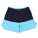 【Happy Summer】バイカラー ショートパンツ レディース ホワイト / 全2色