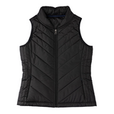 デミ キルトベスト ブラック / 全2色