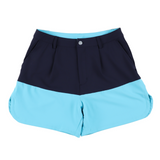【Happy Summer】バイカラー ショートパンツ レディース　ネイビー / 全2色