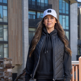 デミ キルトベスト ブラック / 全2色